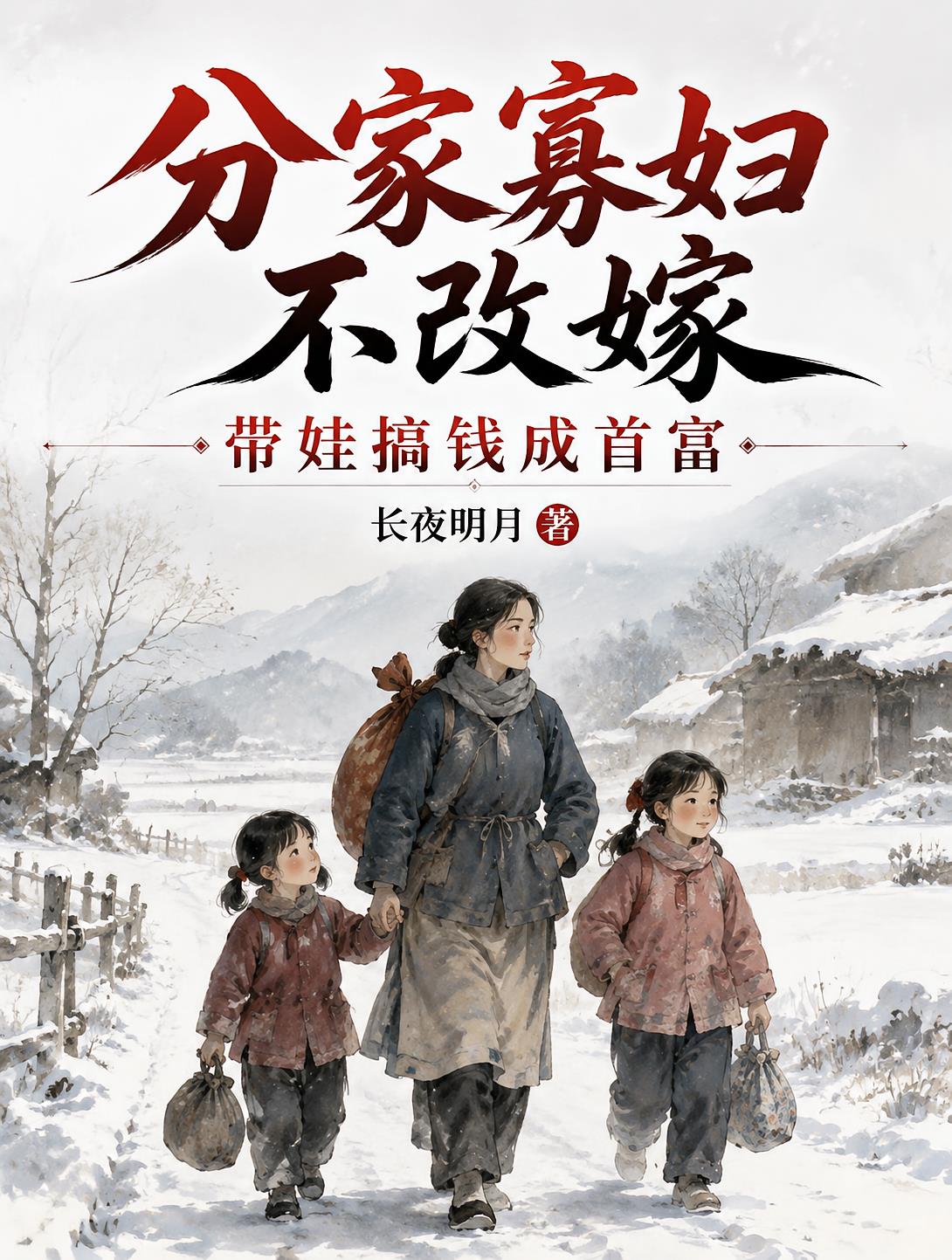 分家寡婦不改嫁，帶娃搞錢成首富