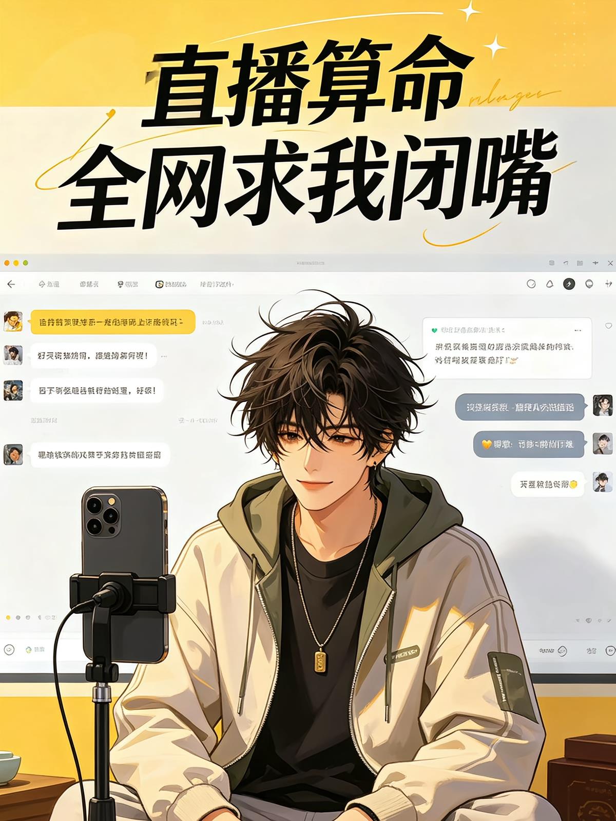 直播算命，全網(wǎng)求我閉嘴